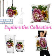 Porcelain Inspired Floral 