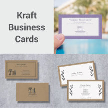 Kraft Business Cards