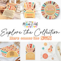 Here Comes The Son, Sunshine Retro Baby Shower