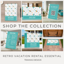 Retro Vacation Rental Essential Supplies