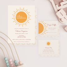 A little ray of sunshine   Boho Baby Shower