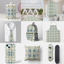 Summertime Fun Ocean Spray Splatter Abstract Art