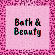 Stylish Pink Leopard Print - Bath & Beauty