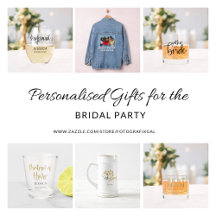 GIFTS FOR THE BRIDAL PARTY