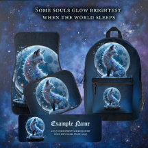 Moonlit Crystal Fox – Guardian of Silent Dreams