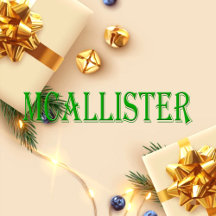 Mcallister Name T-Shirt