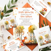 Woodland Baby Shower