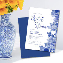 Blue Lotus Flowers   Bridal Shower