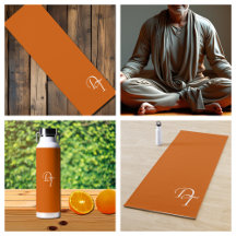 Monogrammed   Orange