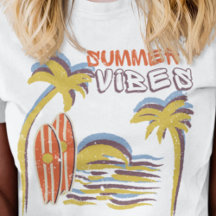 Summer Vibes Vacation Vintage