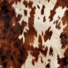 Cowhide Faux Leather Western