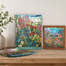 Stained Glass Flower Garden