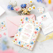 Watercolor Wildflowers