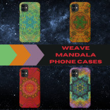 Weave Mandala Phone Cases