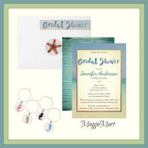 Tropical Beach Bridal Shower