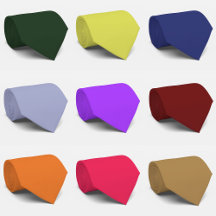 Solid Color Neckties Collection 2