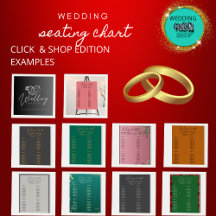 exquisite modern simple Seating chart