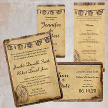 Rustic Barn Wood Lantern Wedding Collection