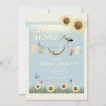 Sunflower Meadow Baby Celebration