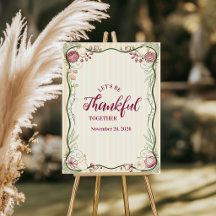 Timeless Art Nouveau Thanksgiving Dinner