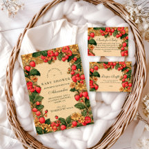 Sweet Strawberry Storybook Baby Shower