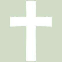 Gold and White Cross