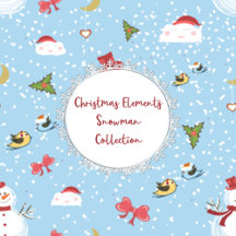 Christmas Elements Snowman Collection