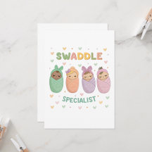 Swaddle Specialist Baby Illustration