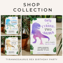 Tyrannosaurus Birthday