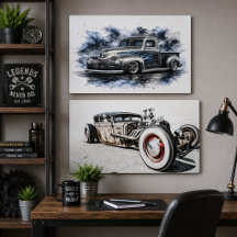 Canvas & Metal Muscle Car Prints