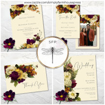 Elegant Jewel Vintage Floral Ivory Wedding