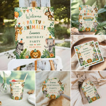 Safari Birthday Party