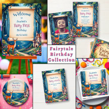 Whimsical Woodland Forest Fairytale Birthday
