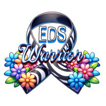 EDS Ehlers-Danlos Syndrome Awareness Ribbon
