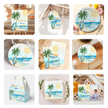 Retro Surf Birthday Party 10