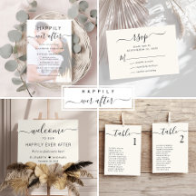 Happily Ever After Cream Wedding Suite