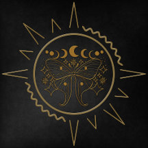 Elegant golden filigree butterflies. 