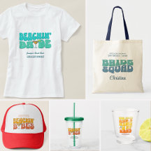 Groovy Beach Bachelorette Party Favor and Gifts