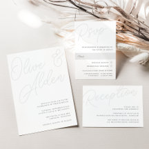 Black & White Watermark Script Wedding Collection