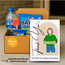 Custom Thank You Cards for Drivers & Couriers