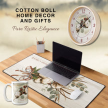 Cotton Boll Home Decor and Gifts