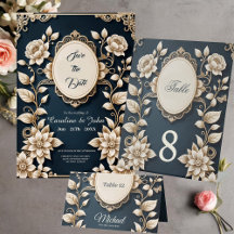 Elegant creame colored flowers