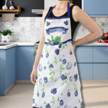 Personalized Apron Gifts with Fruit Patterns 