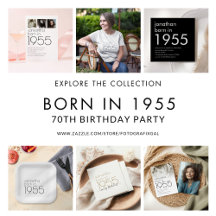 Born in 1955 70th Birthday Party