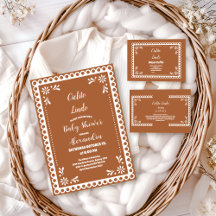 Terracotta Mexican Cielito Lindo Baby Shower 