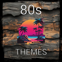 80s Designs Apparel Themes