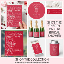 She's The Cherry On Top Bridal Shower Collection