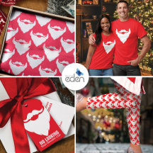 Santa father Chritmas graphic iconic white beard