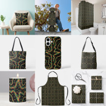 Rainbow Colored Seurat Style Pointillism Pattern