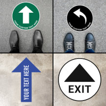 Commercial Directional Floor Signs